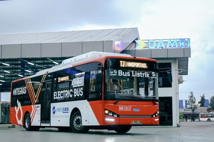 Uji Coba Bus Listrik di Kota Serang, Masyarakat Bisa Naik Gratis di Dua Rute Ini