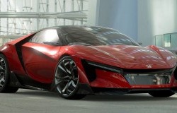 >Penampakan Honda Vision Gran Turismo