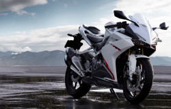 >Honda CBR 250RR Pearl Glare White Diperkenalkan di Jepang