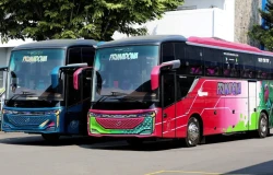 >PO Primadona Rilis Duet Bus Skylander F25, Visualnya Candu Banget!