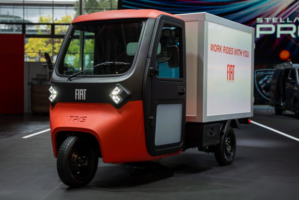 Fiat Tris, Armada Roda Tiga Canggih yang Sanggup Angkut Beban Ratusan Kilo