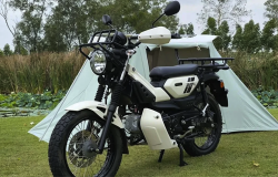 >Yamaha PG-1 Outdoor Fashion Meluncur, Motor Bebek Nyentrik Cocok Buat Camping