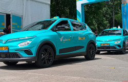 >Xanh SM, Taksi Listrik Berbasis VinFast VF e34 Resmi Beroperasi di Indonesia