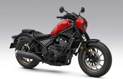 >Honda Rebel 500 2027 Kini Pakai E-Clutch dan Layar TFT