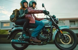 >Suzuki GN160 Terbaru Meluncur, Motor Klasik Lawan Kawasaki W175