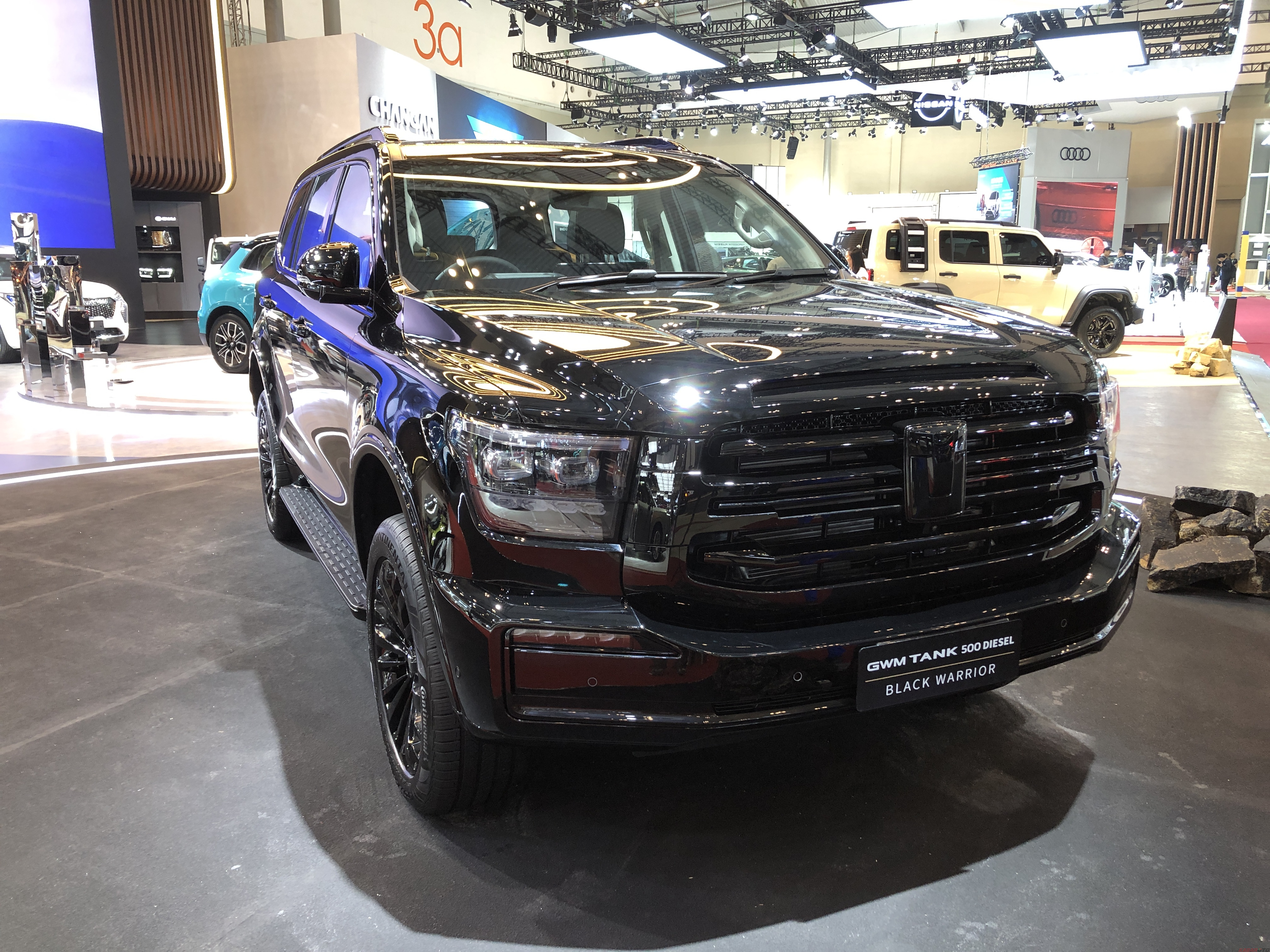 GWM Tebar 3 Mobil Baru, GWM Tank 500 Diesel Black Warrior Edition Termahal