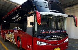 >Sleeper Bus PO Borlindo Ex GIIAS 2024 Tampil Pakai Livery Thailook