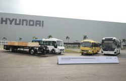 >Hyundai Indonesia Pastikan Bus Listrik Elec City dan County EV Meluncur Tahun 2024